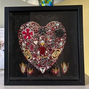 Handmade Upcycled Donald Duck Jewelry Collage